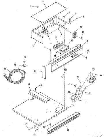 Control panel section