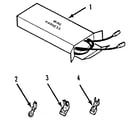 Kenmore 2783548812 wire harnesses and options diagram