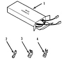 Kenmore 9114028893 wire harnesses and components diagram