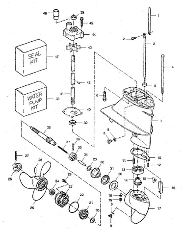Gear housing