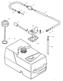 Fuel tank and line