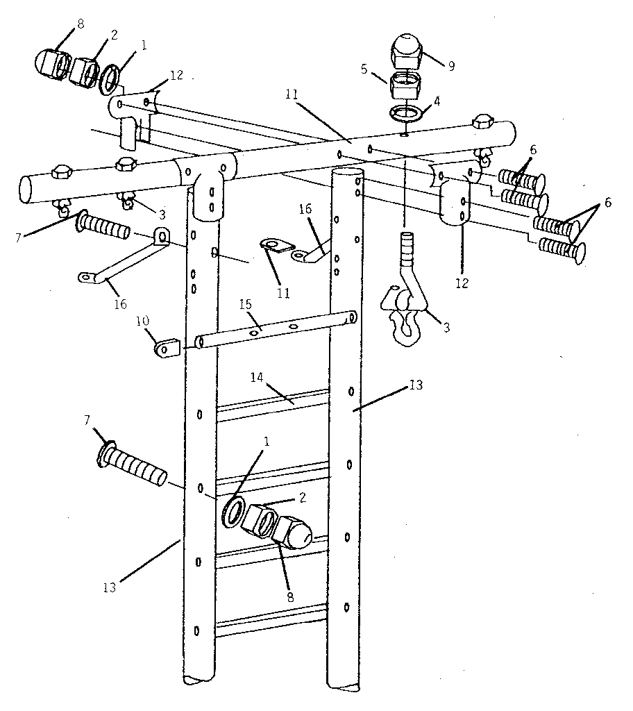 Frame assembly b