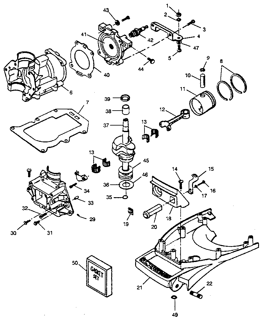 Power head & support plate