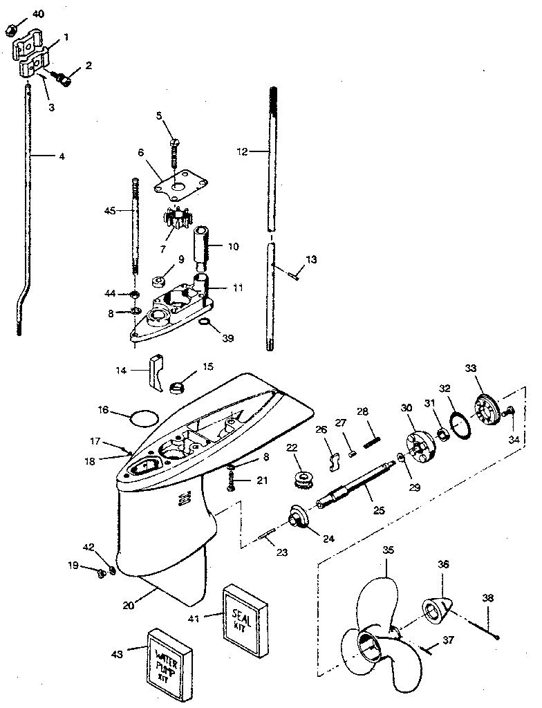 Gear housing