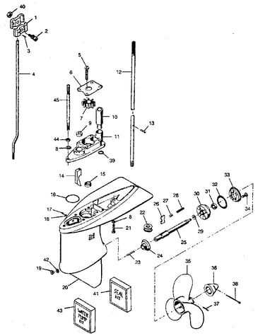 Gear housing