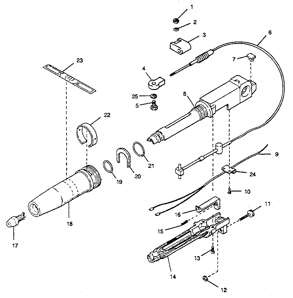 Steering handle & twist grip throttle
