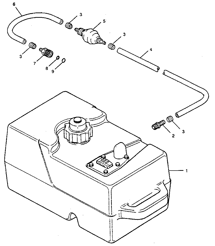 Fuel tank & line