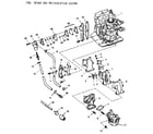Craftsman 225581491 fuel intake and recirculation system diagram