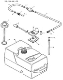 Fuel tank and line