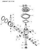 Crankshaft and piston
