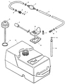 Fuel tank and line