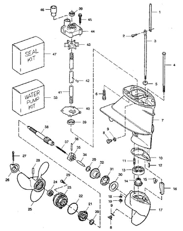 Gear housing