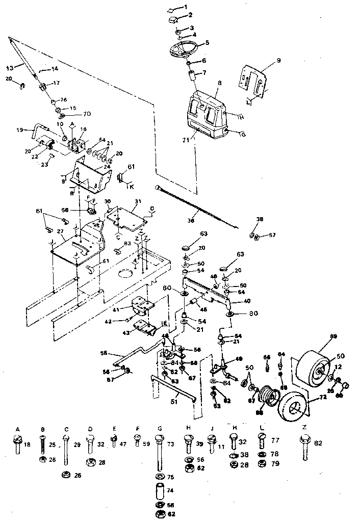 Steering assembly