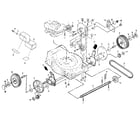 Craftsman 917327130 wheel assembly diagram