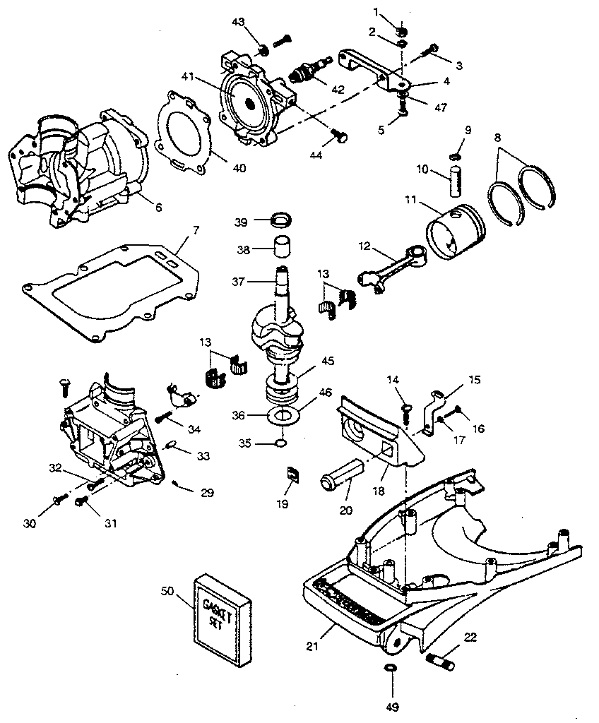 POWER HEAD & SUPPORT PLATE