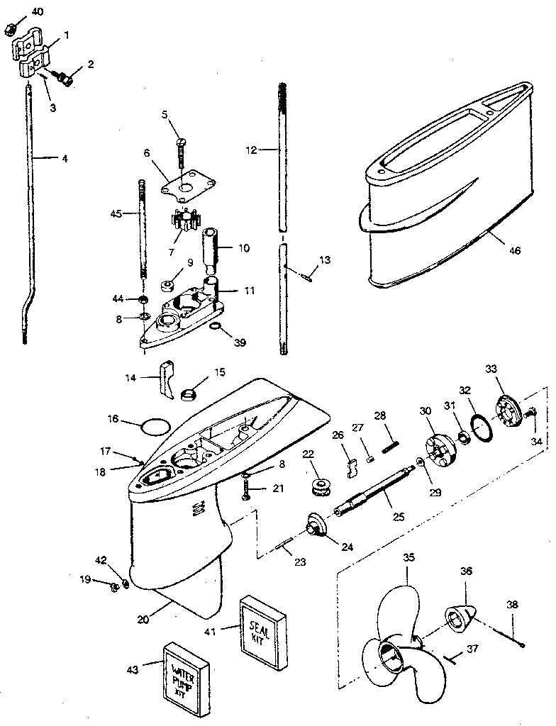 Gear housing