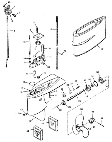 Gear housing