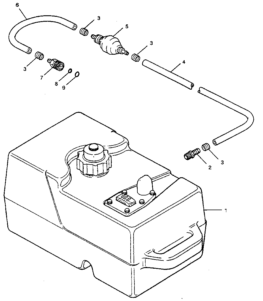 Fuel tank & line