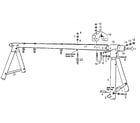 Sears 786720950 a-frame assembly diagram