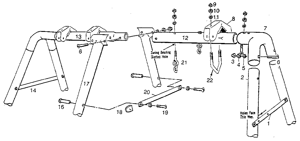 A-frame assembly