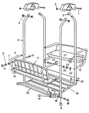 Lawn swing assembly