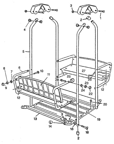 Lawn swing assembly