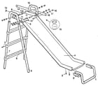 Sears 786721250 slide assembly diagram