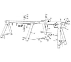 Sears 786725090 a-frame assembly diagram