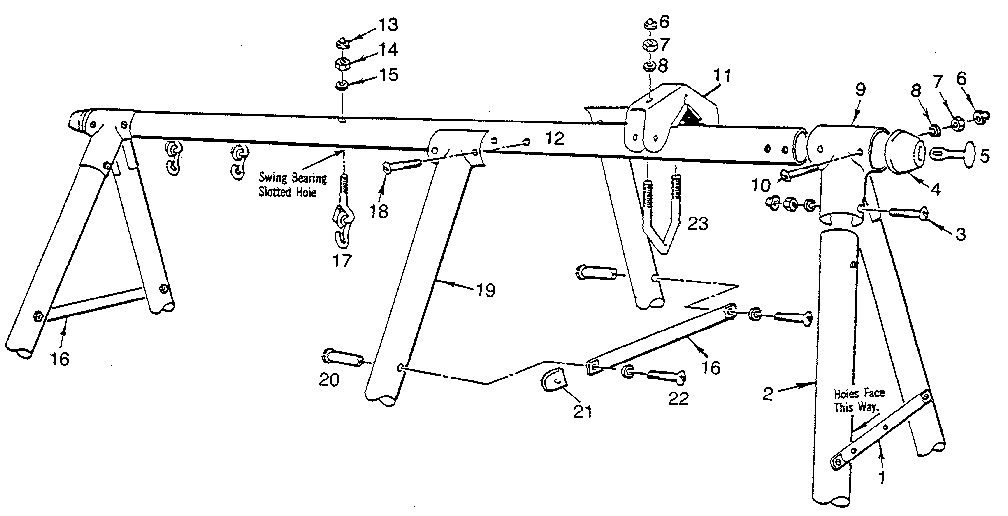 A-frame assembly