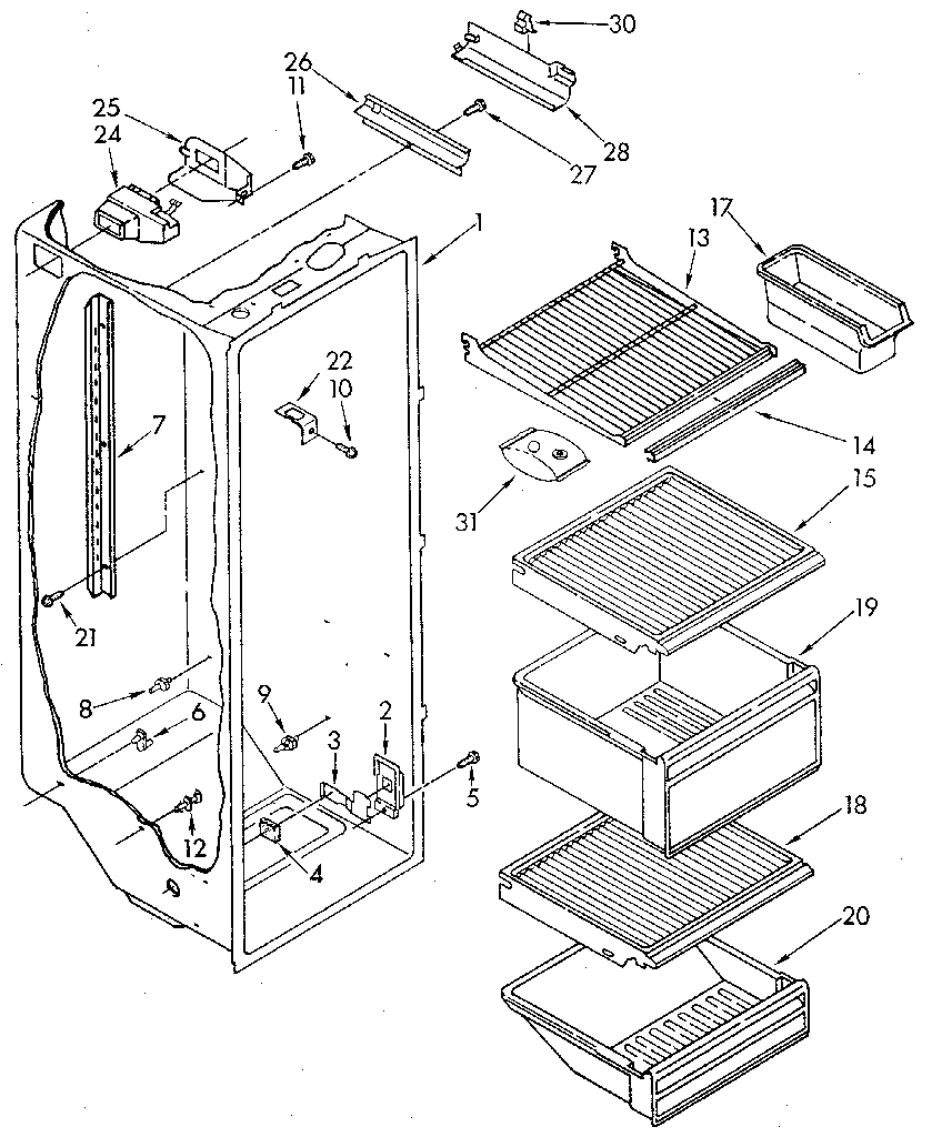 Refrigerator liner