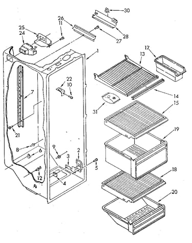 Refrigerator liner