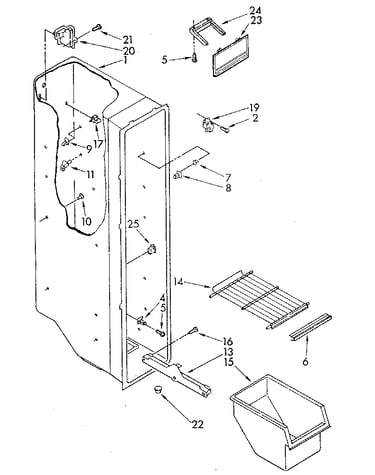 Freezer liner