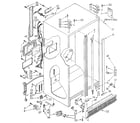 Kenmore 1068555680 cabinet diagram