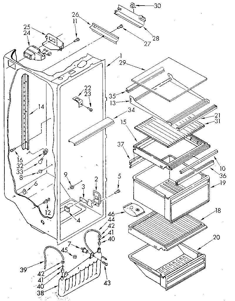 Refrigerator liner