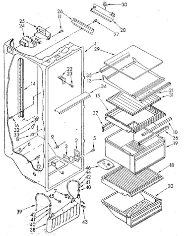 Refrigerator liner
