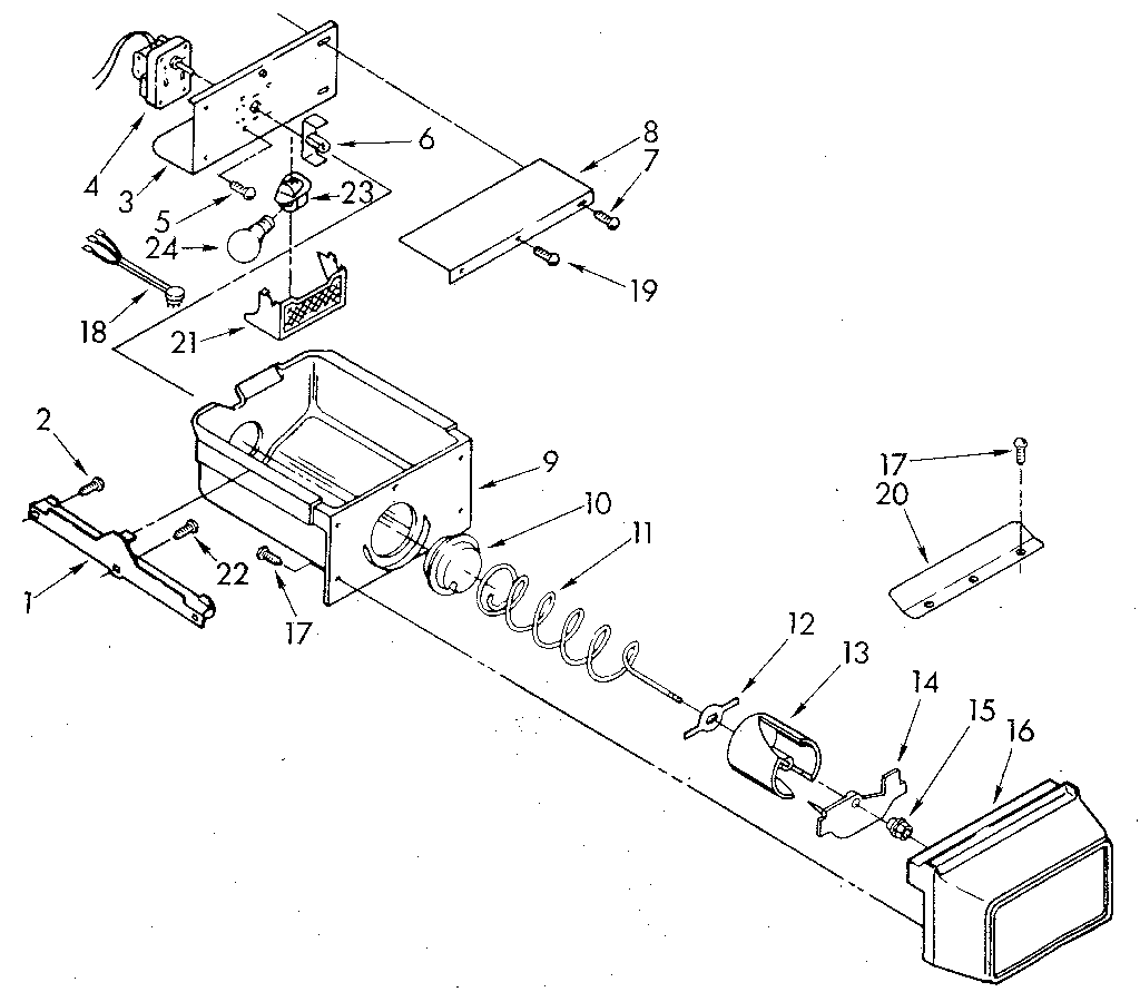Freezer interior