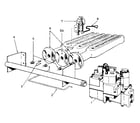 Kenmore 229964360 gas burners and manifold diagram