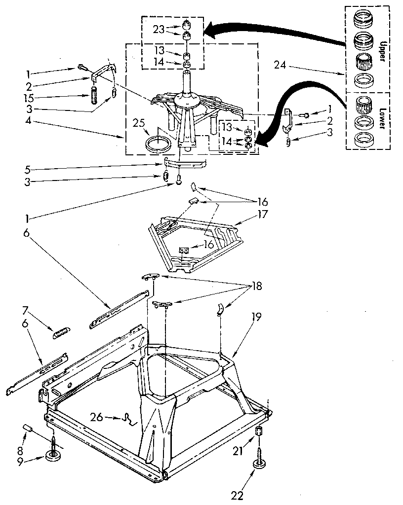 Machine base