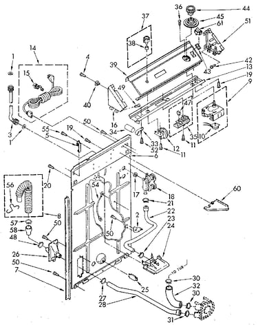 Controls and rear panel