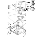 Whirlpool LA5500XTF0 machine base diagram