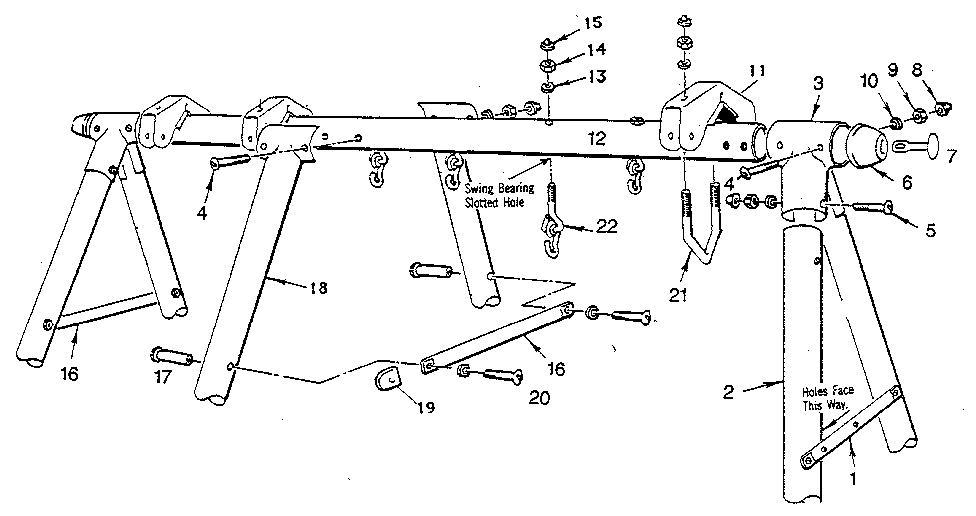 A-frame assembly