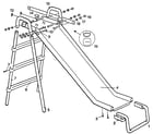 Sears 786720991 slide assembly diagram