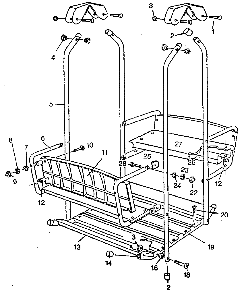 Lawnswing assembly