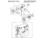 Kenmore 3851258180 upper shaft and hand wheel assembly diagram