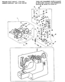 Cam block unit and arm cover