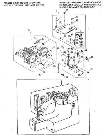 Cam block unit and arm cover