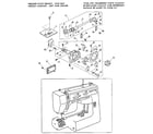 Kenmore 3851258180 lower shaft assembly and shuttle race diagram
