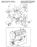 Lower shaft assembly and shuttle race