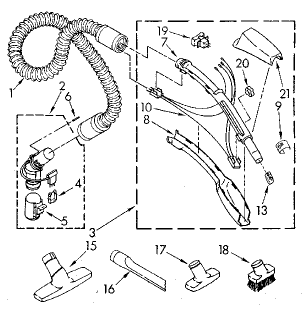 HOSE AND ATTACHMENT