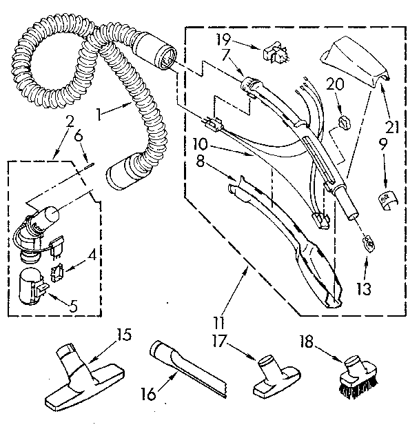 HOSE AND ATTACHMENT